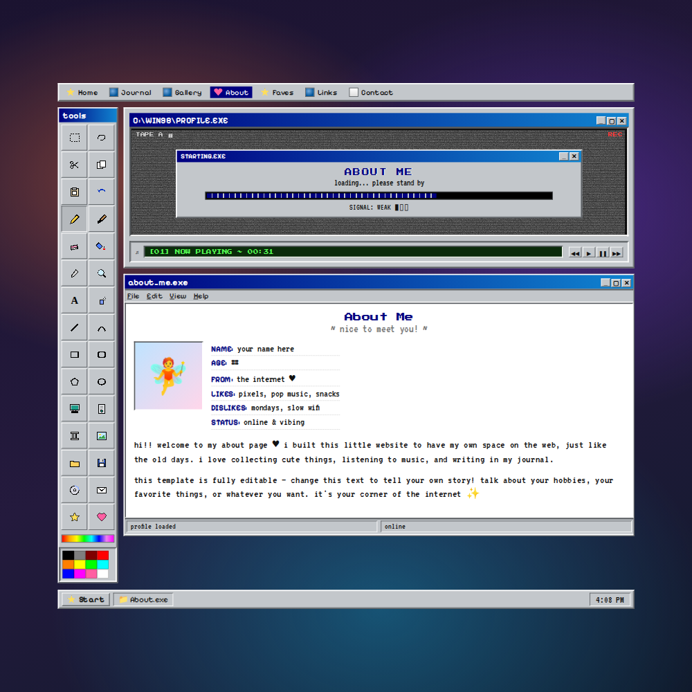 Win98 Toolbox Blog