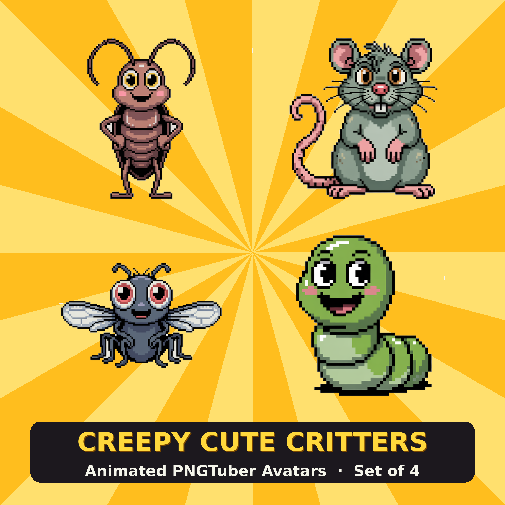 Creepy Cute Critters PNGTuber
