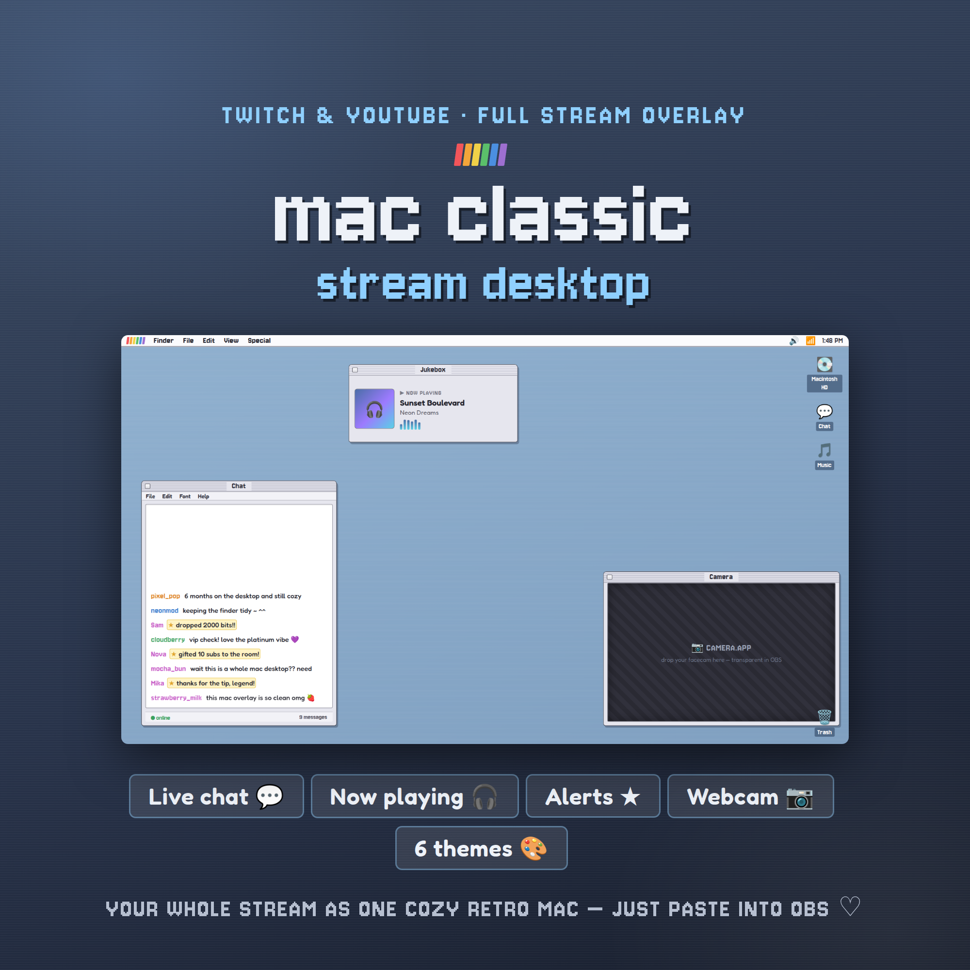 Mac Classic Stream Desktop
