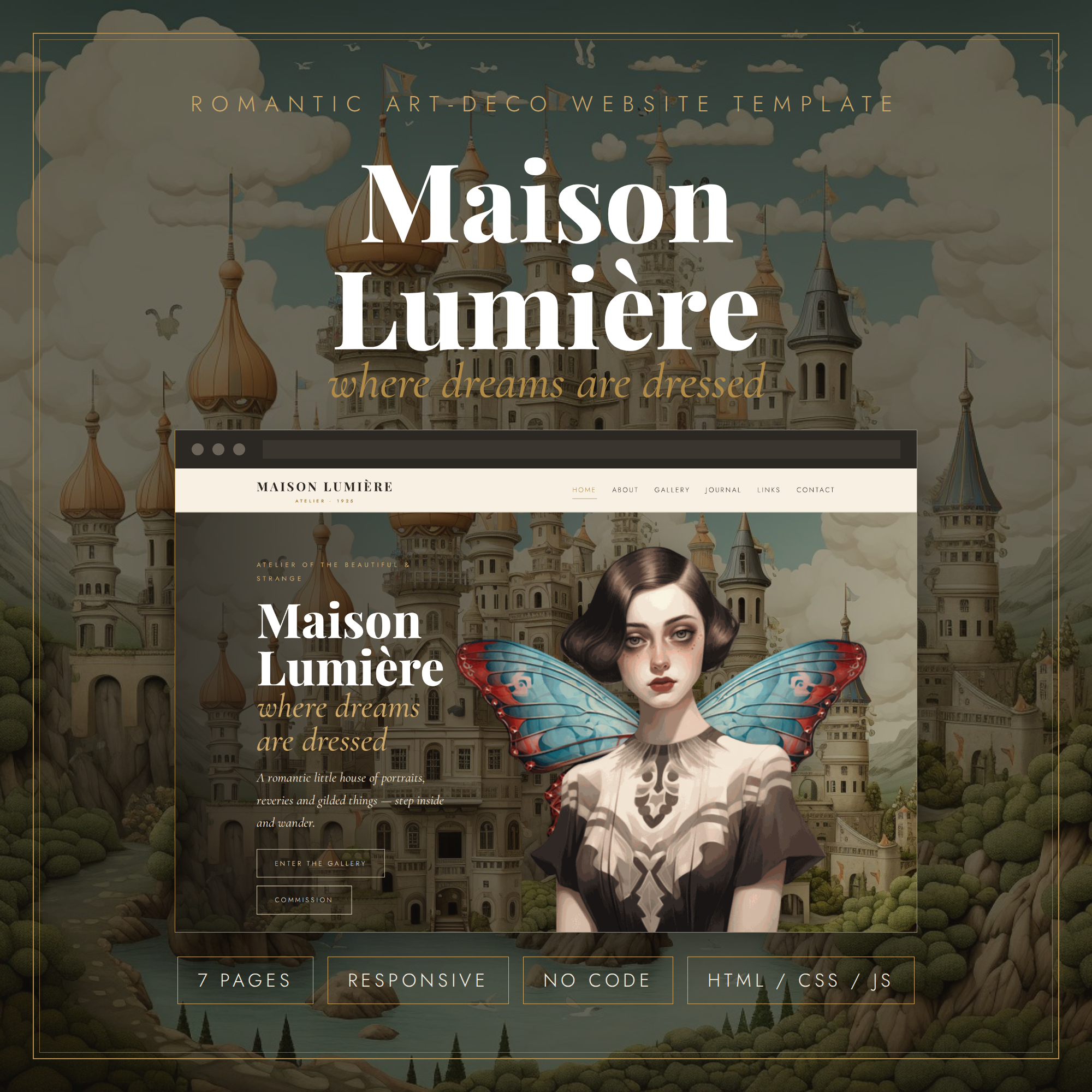 Maison Lumiere Website