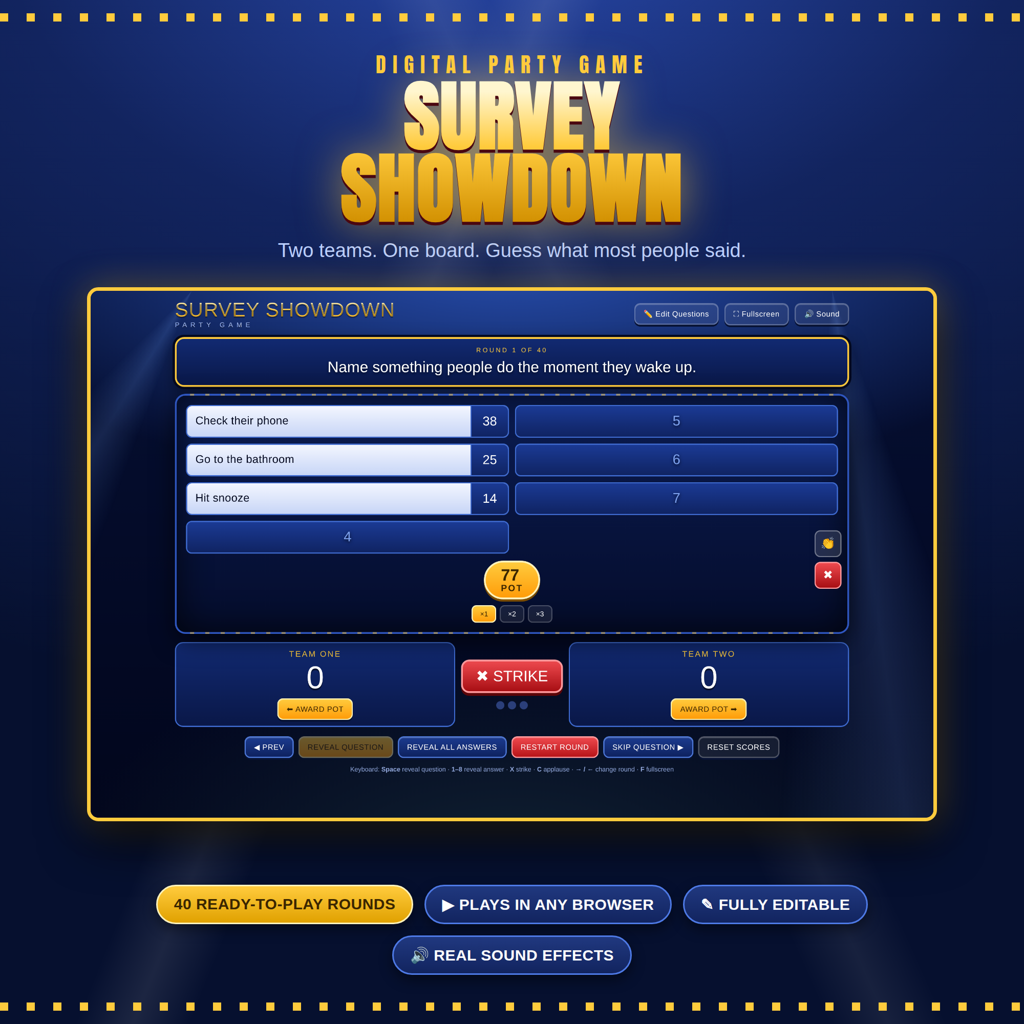 Survey Showdown
