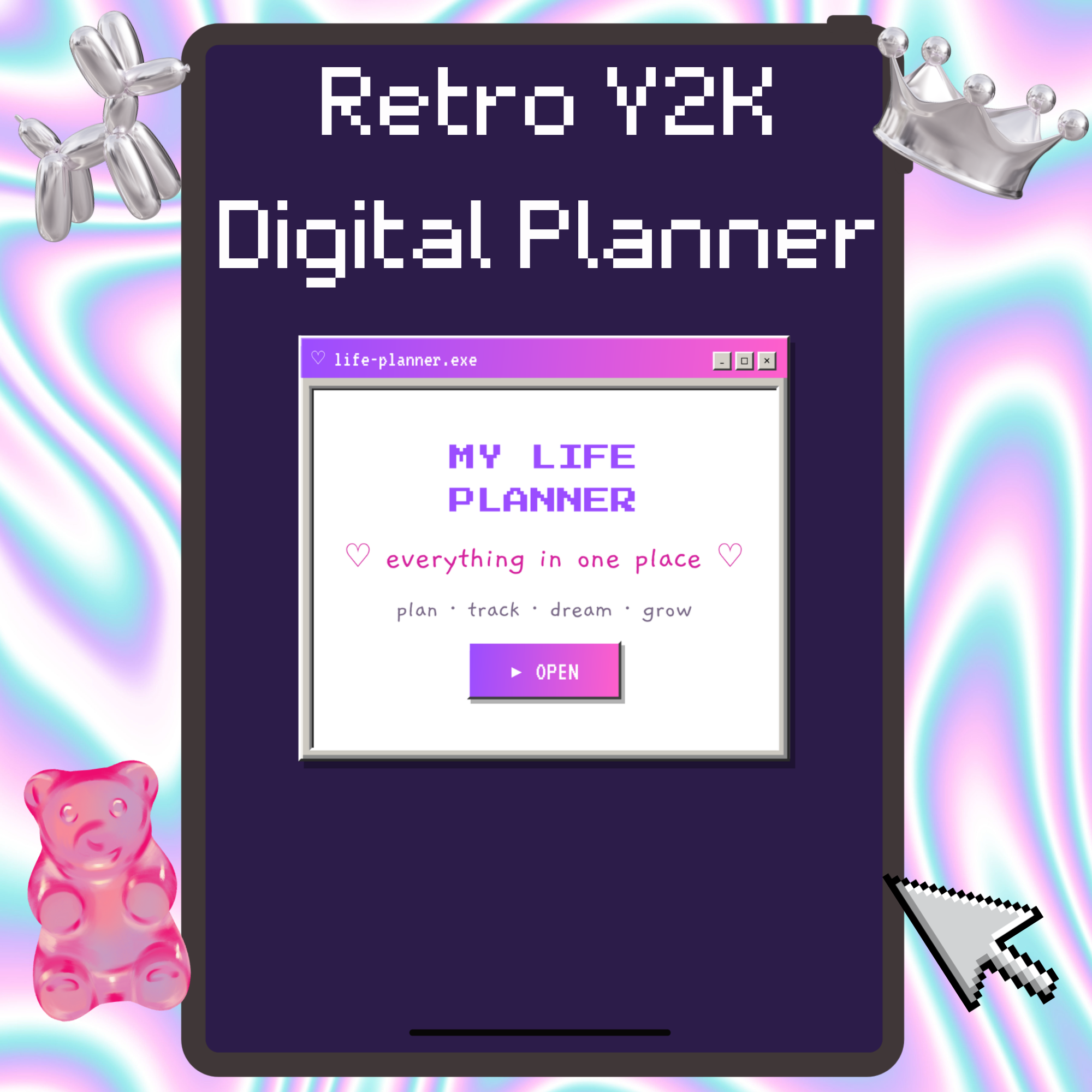Y2K Life Planner